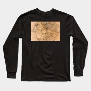 Wooden Tree Circle Texture - Alternative II Long Sleeve T-Shirt